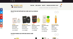 Desktop Screenshot of parfumsdiscount.fr